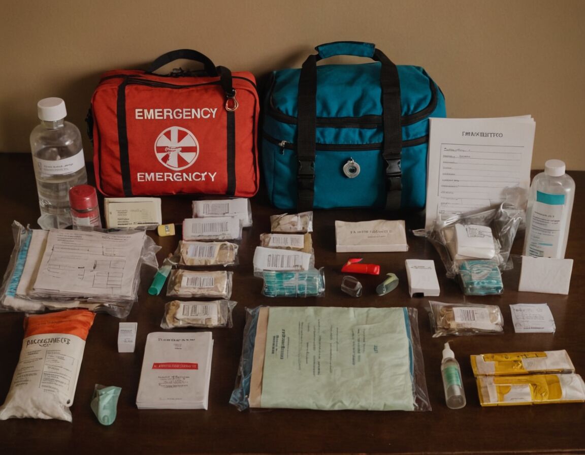 Wichtige Medikamente und persönliche Gegenstände packen   - Was Du bei einem Umzug nach einer Naturkatastrophe tun musst
